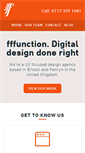Mobile Screenshot of fffunction.co