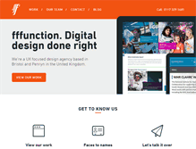 Tablet Screenshot of fffunction.co